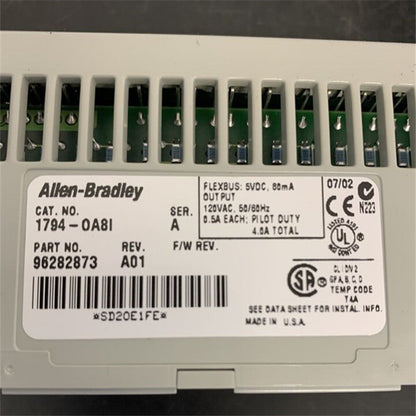 Allen Bradley 1794-OA8I Output Module