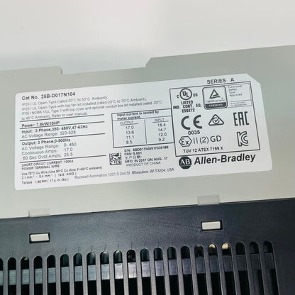 Allen Bradley 25B-D017N104 AC Drive