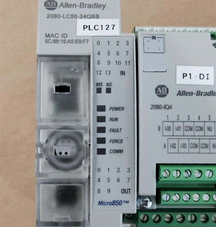 Allen Bradley 2080-LC50-24QBB Micro 850 EtherNet I/P Controller