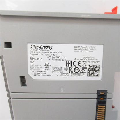 Allen Bradley 5069-IB16 Input Module